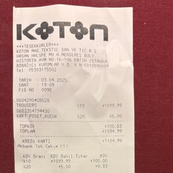 Koton'da Etiket Ve Kasa Fiyat Farkı Sorunu
