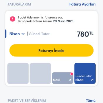 Tarife Fiyatındaki Ani Düşüşten Dolayı Mağduriyet