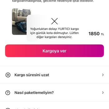 Kargo Kodlarıyla İlgili Büyük Mağduriyet!