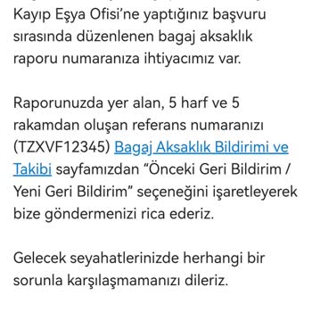 Ajet Hava Yolları Bagaj Hasarı Ve İletişim Sorunları