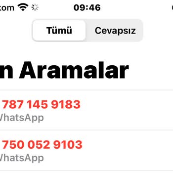 WhatsApp'tan Yabancı Numara Aramaları Ve Güvenlik Endişesi