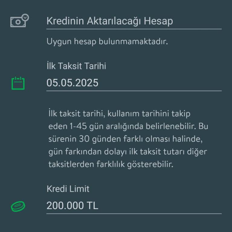TEB Mobil Uygulamada Ön Onaylı Kredi Sorunu