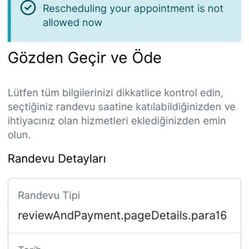 VFS Global Randevu Deneyimi: Sürekli Hatalar Ve Yetersiz Destek
