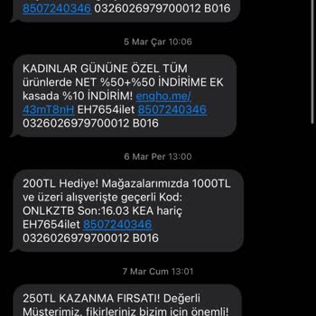 İstenmeyen Mesajlar Ve İptal Edilemeyen Abonelik