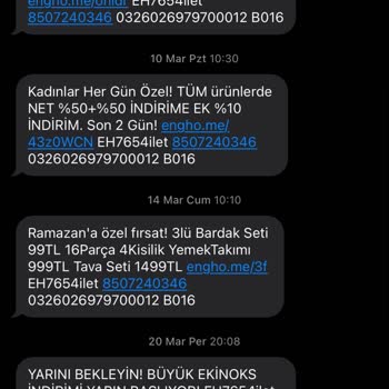 İstenmeyen Mesajlar Ve İptal Edilemeyen Abonelik