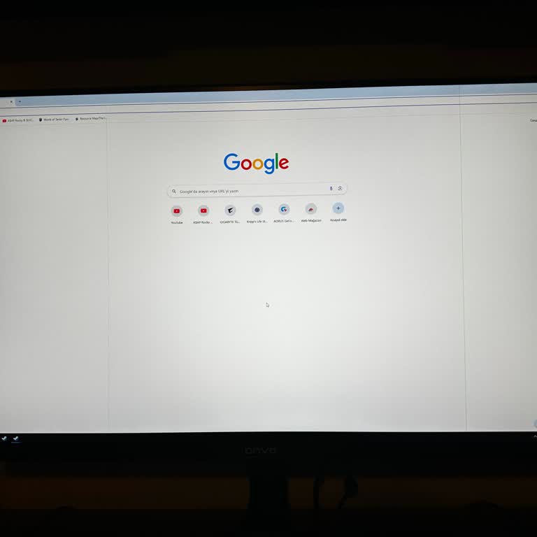 Onvo Monitörde Yeşil Çizgi Sorunu