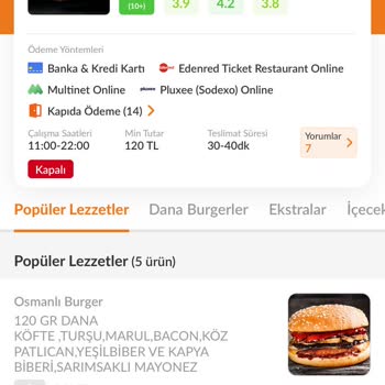 Pişmemiş Burger Krizi