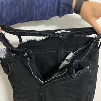 Pantolonun Makinede Dağılması