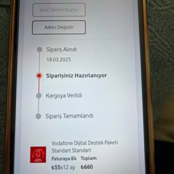Vodafone Yanımda Siparişim Neden Hâlâ Teslim Edilmedi?