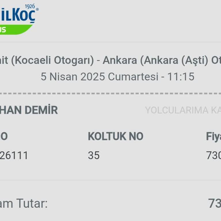 Yanlış Koltuk Bilgisi Ve İlgisiz Muavinler