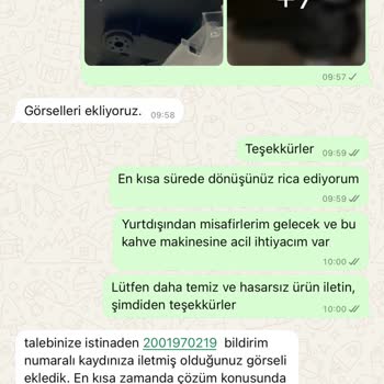 Kırık Kahve Makinesi Ve İlgisiz Müşteri Hizmetleri