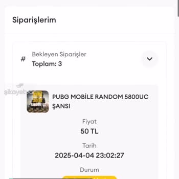 PUBG Mobile Hesabıma 3 Adet 50 TL'lik Random UC Aldım Hesabı Gelmedi!