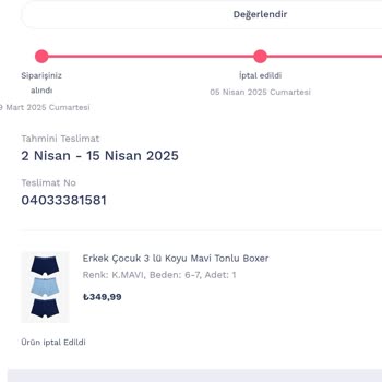 Penti'den İndirimli Ürünlerde Sistematik İptal Sorunu