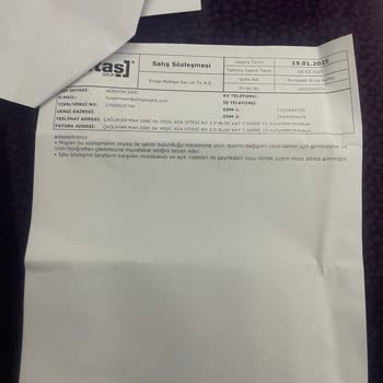 Enza Home'dan Sipariş Edilen Berjerler Teslim Edilmedi