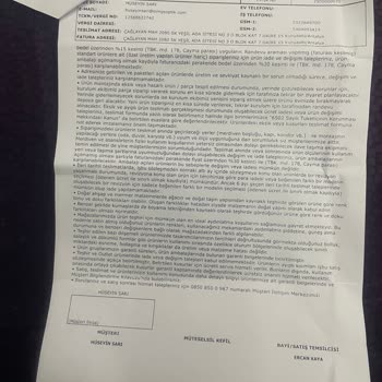 Enza Home'dan Sipariş Edilen Berjerler Teslim Edilmedi