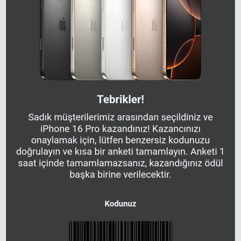 Şüpheli Mesajla Gelen Tehlike