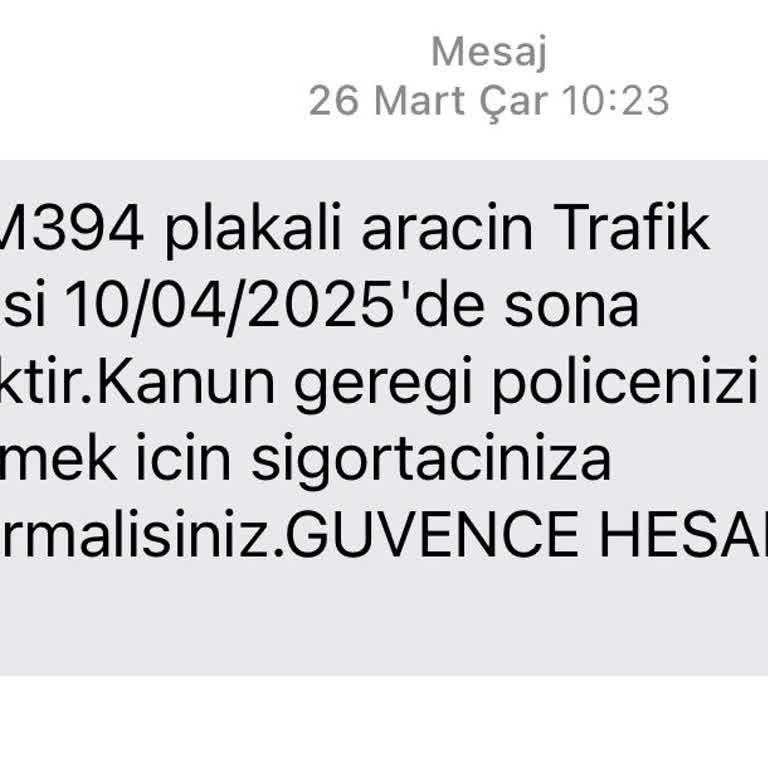 Yanlış Araç Kaydı Ve Trafik Poliçesi Hatası