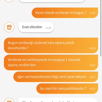 Trendyol'da Hayal Kırıklığı: Sipariş Sürecinde Yaşanan İletişim Sorunları