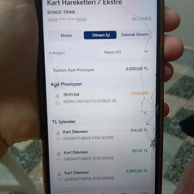 Hatalı İşlemle Kesilen Para İadesi Bekleniyor