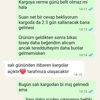 Kargoya Verilmeyen Ürünler Ve İletişim Sorunları