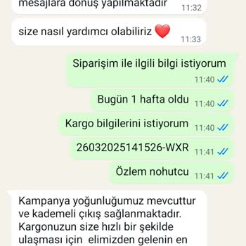 Kargoya Verilmeyen Ürünler Ve İletişim Sorunları