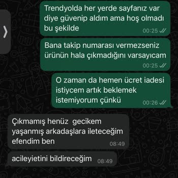 Sipariş Verip Ürün Beklemekten Yıldım!