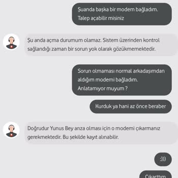 Vodafone.net Teknik Destek Eksikliği Ve İletişim Sorunları