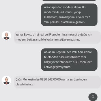 Vodafone.net Teknik Destek Eksikliği Ve İletişim Sorunları
