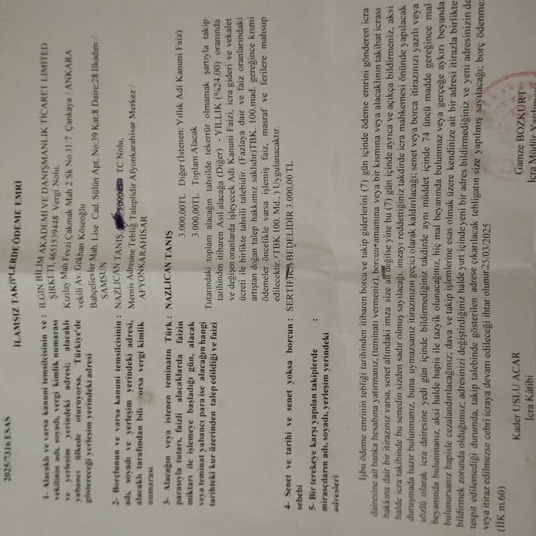 Sertifika Almadan Para Cezası Ve Hakaret İçeren İletişim