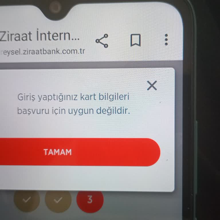 İnternet Bankacılığı Giriş Sorunu: Kart Doğrulama Hatası