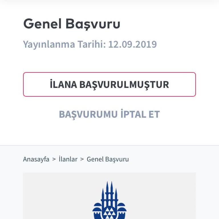 İBB Kariyer Başvurularında Geri Dönüş Sorunu