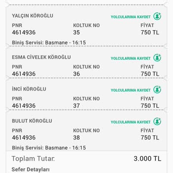 Kamil Koç İle Yaşanan Bilet Ve Ulaşım Sorunları