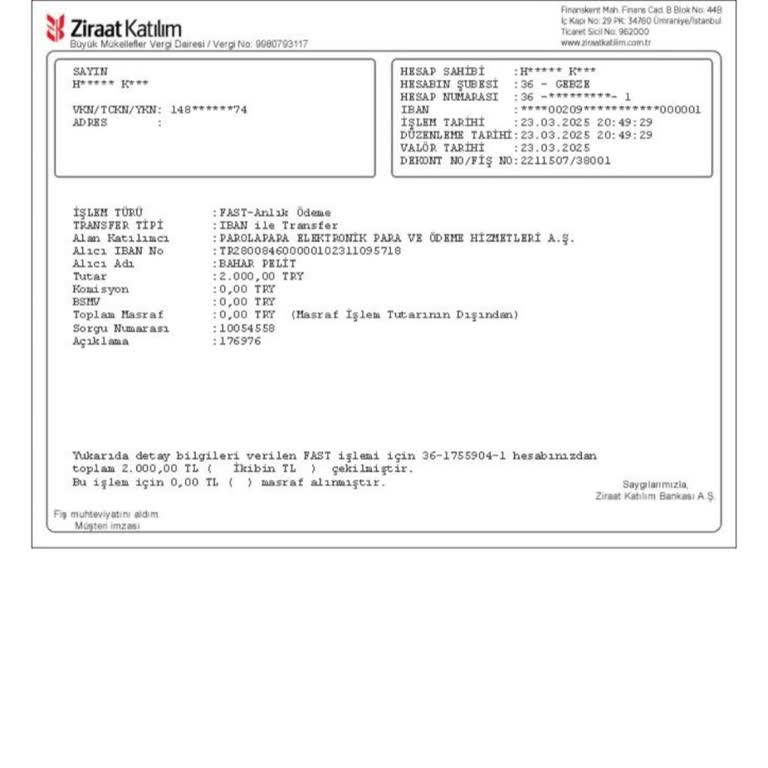 Yanlış IBAN Ve İletişim Sorunlarıyla Mağduriyet