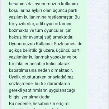 Haksız Banlar Ve Yönetim Sorunları