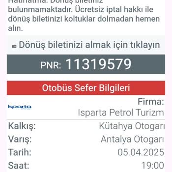 Obilet'te Bilet İptal Sorunu