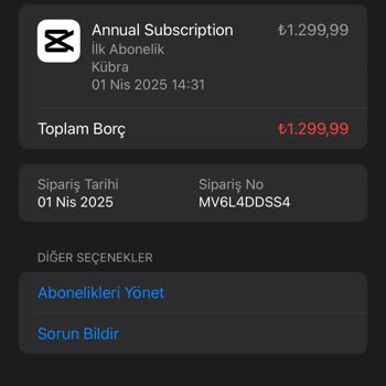 Onaysız Abonelik Ve Ödeme Sorunu