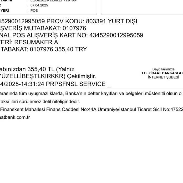 Haberim Olmadan Çekilen Ücret Geri İade Edilsin