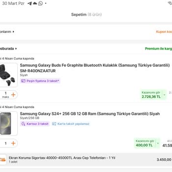 Kampanya İndirimi Ve Hediye Ürün Sorunu