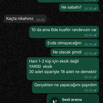 Özel Günümde Hayal Kırıklığı