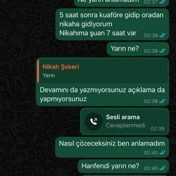 Özel Günümde Hayal Kırıklığı