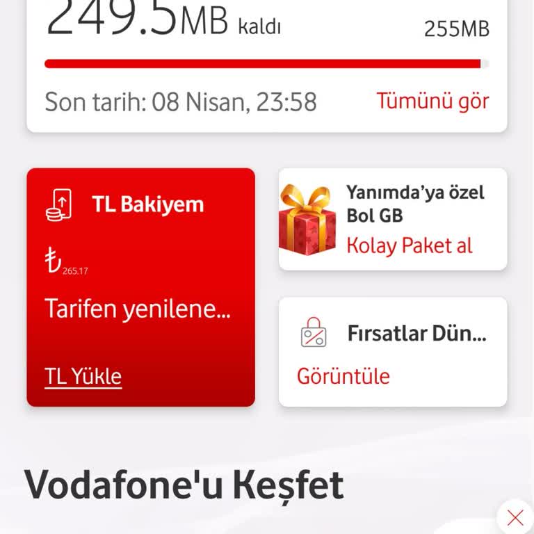 İzinsiz Mobil Veri Paketi Yüklemesi Ve İade Talebi