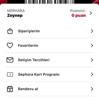 Sephora Black Kart Puanlarım Aniden Silindi