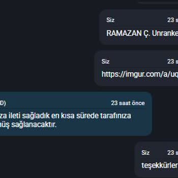 Destek Ekibinin İlgisizliği Ve Çözüm Üretememesi