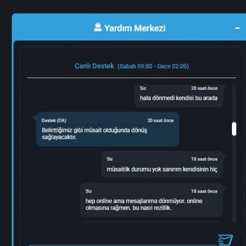 Destek Ekibinin İlgisizliği Ve Çözüm Üretememesi