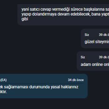 Destek Ekibinin İlgisizliği Ve Çözüm Üretememesi