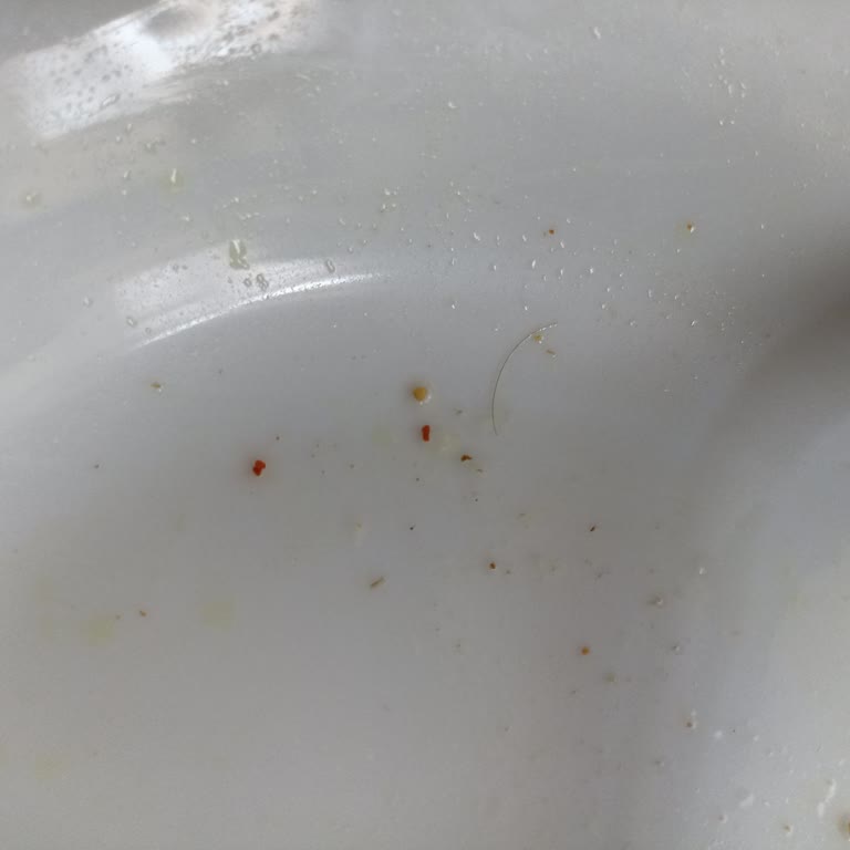 Noodle İçinden Çıkan Saç Şoku