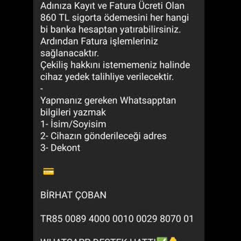 Çekiliş Kazandım Derken Tehdit Edildim