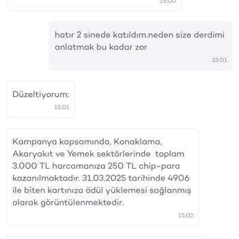 Chip-Para Kampanyasında Hayal Kırıklığı