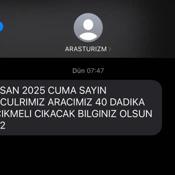 Aras Turizm İle Bitmeyen Yolculuk: Sorumsuzluk Ve İletişimsizlik