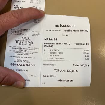 HD İskender'de Hayal Kırıklığı: Servis Eksiklikleri